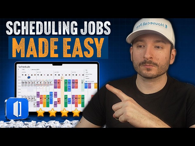 How to Schedule Jobs & Manage Your Calendar | Housecall Pro Tutorial
