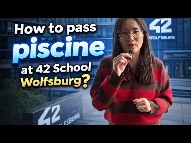 How to pass the Piscine at 42 School Wolfsburg? How was it? My real experience at coding school.