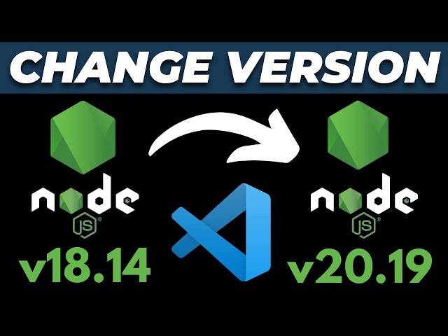 How to Change Node JS Version in Visual Studio Code without Installation