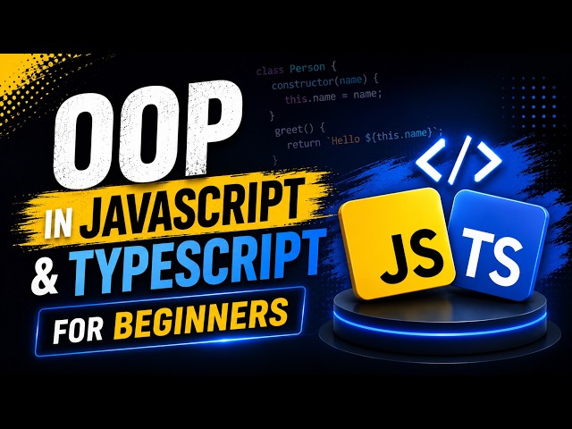 OOP in JavaScript & TypeScript (Bangla) | Complete Beginner Tutorial