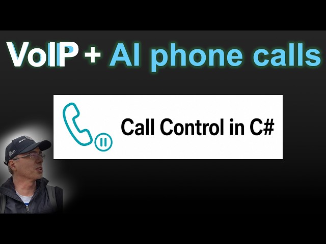 How to make AI phone calls with VoIP - Part 5 - SIP Call Control in C#