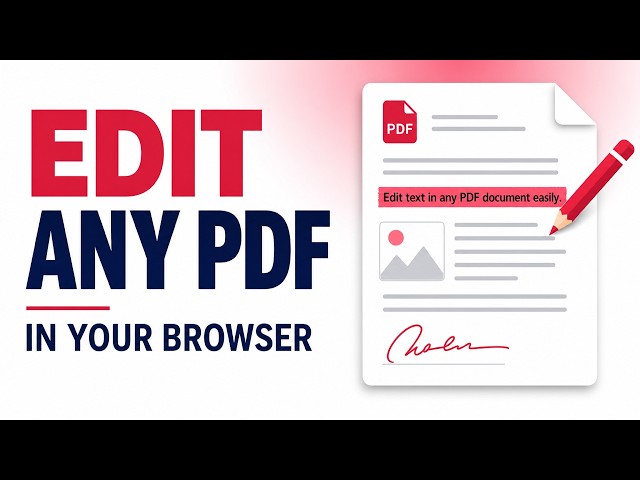 Free Online PDF Editor: Edit Text, Highlight & Sign PDFs