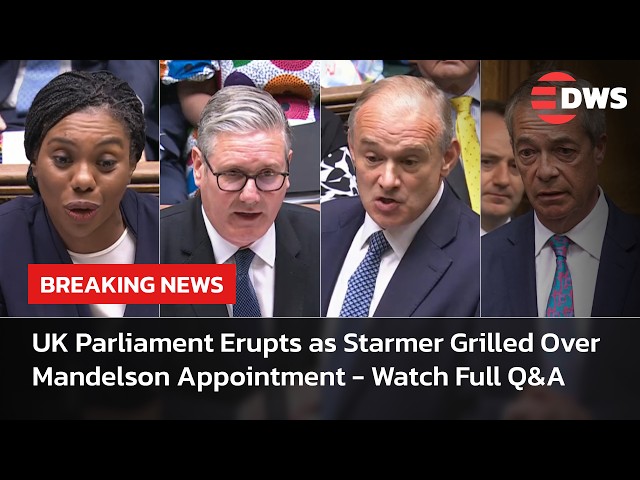 FULL SHOWDOWN: British PM Starmer Faces Parliament Questions Ahead of Mandelson Debate Clash | AC14