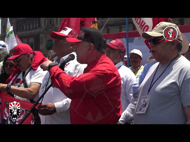 SME Participación en la marcha mitin del 1°deMayo 2026