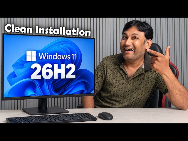 Windows 11 26H2: Download & Install | ISO, USB & Clean Installation @technoBaazi | Hindi Guide