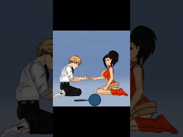 chainsawman vs all anime character, paper,scissor,rocks #dc2 #anime #saitama #samuraichamploo