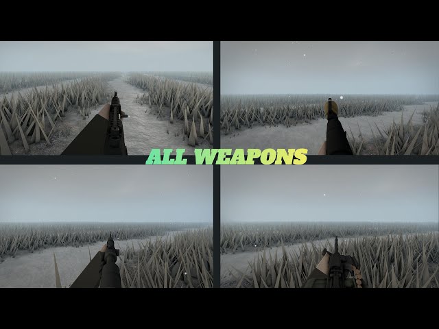Roblox - The Lost Front - Weapon Showcase ( No Gamepass Guns)