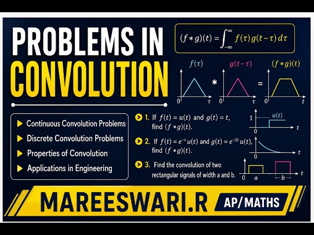 Problems in convolution| DET|SNS INSTITUTIONS 