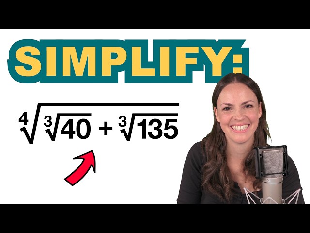 Can You Simplify This Radical? 🤯