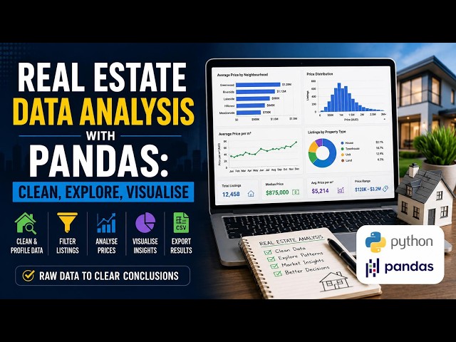 Real Estate Data Analysis with Pandas: Clean, Explore, Visualise