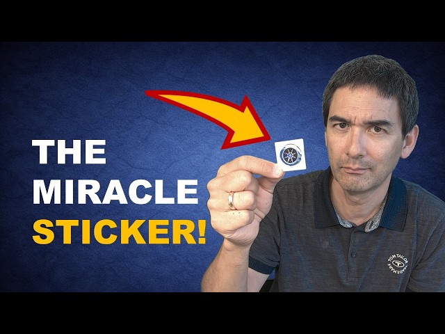 This STICKER makes you sleep better: Pseudoscience in action