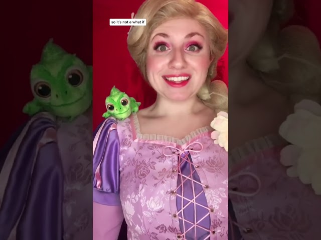 What happens when kids question my stuffed Pascal #pascal #tangled #rapunzel