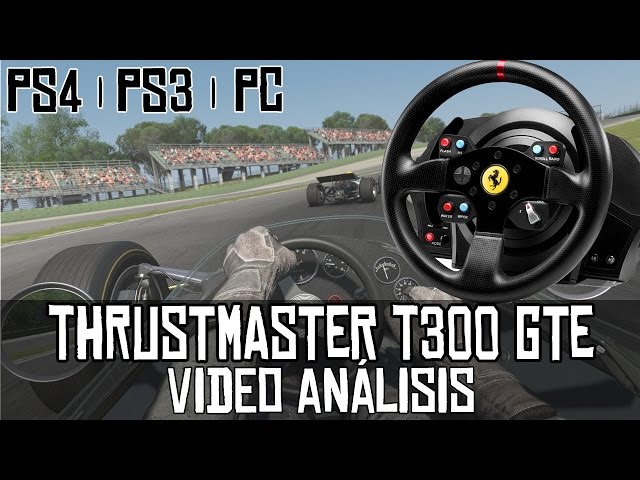 Thrustmaster T300 Ferrari GTE || Video análisis