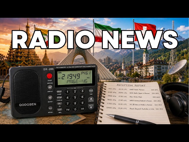 🎙️All the Latest News from the World of Radio: The SWL News Report Milestone Episode 40!