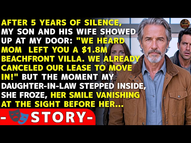 After 5 Years Of No Contact, My Son And His Wife Came To My Door After Hearing About My $1.8M Villa.