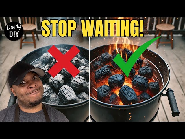 ¡Deja de esperar! Estás desperdiciando carbón (¡Error al encender la chimenea!)