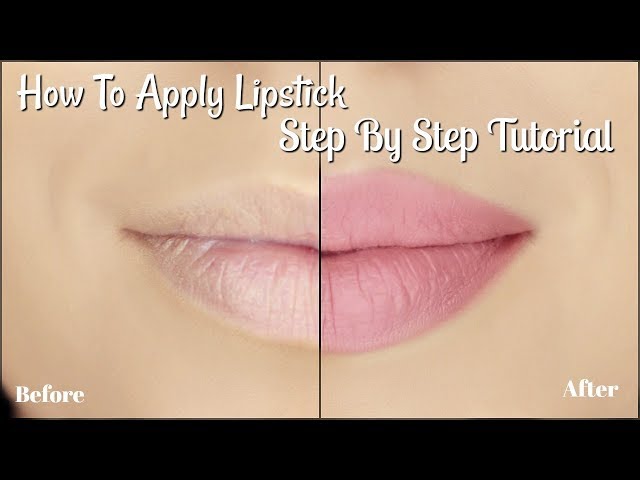 How To Apply Lipstick Tutorial | 5 Easy Steps | Liquid Lipstick