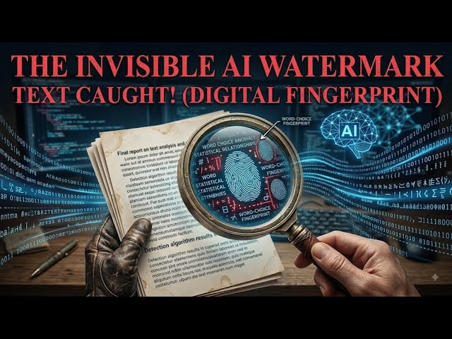 The Invisible AI Watermark: How Secret Codes Are Hidden in Plain Text