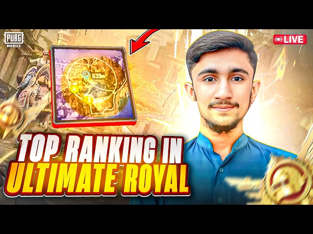 Lets GO Top 3 in Ultimate Royale KD Ranking😍 | FreakYT is Live