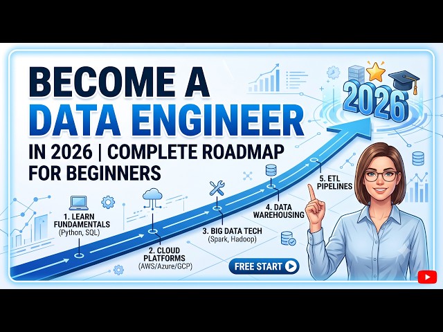 How to Become a Data Engineer in 2026 | Step-by-Step Roadmap