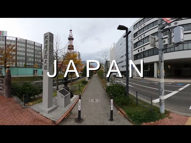 Hokkaido TV Tower Japan【4K 360°】