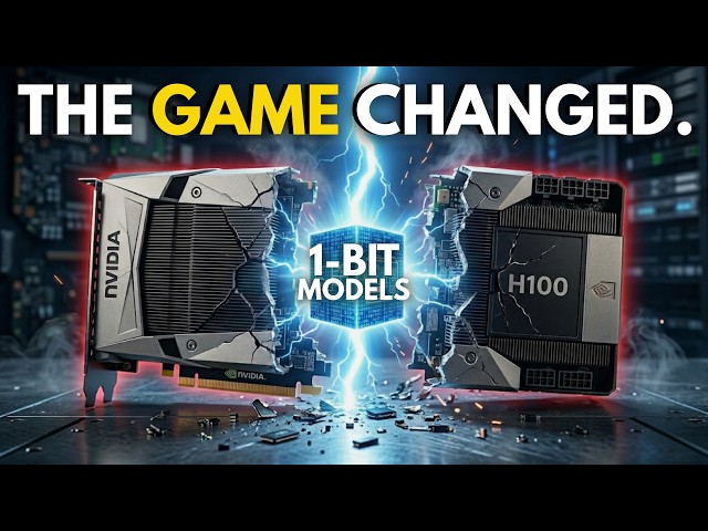 The End of the GPU Era? 1-Bit LLMs Are Here.