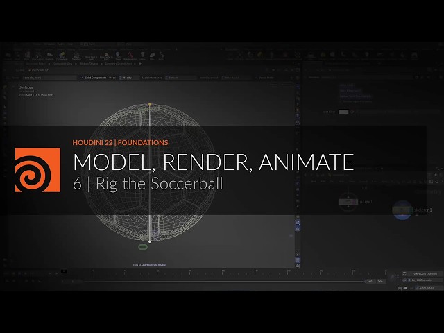 H22 Foundations | Model Render Animate 6 | Rig the Soccerball