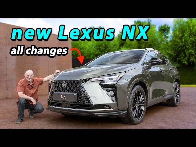 New Lexus NX REVEAL - 2027 model with more changes than just a facelift? Hybrid vs PHEV vs F-Sport