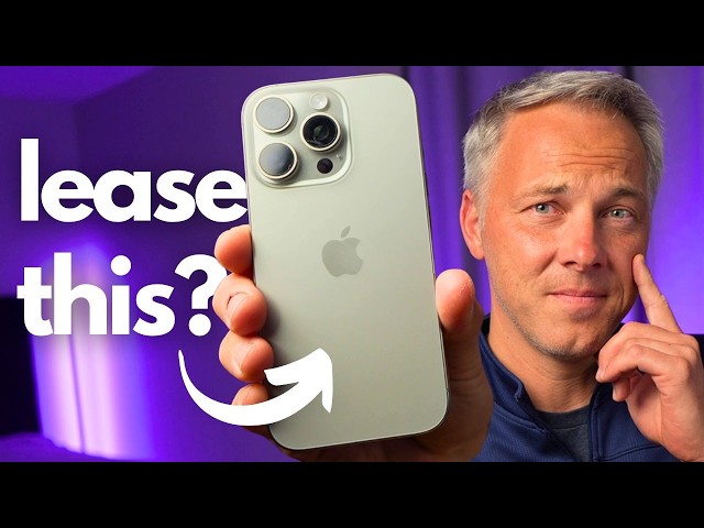 Apple’s New Lease Program... The Real Math NOBODY Tells You