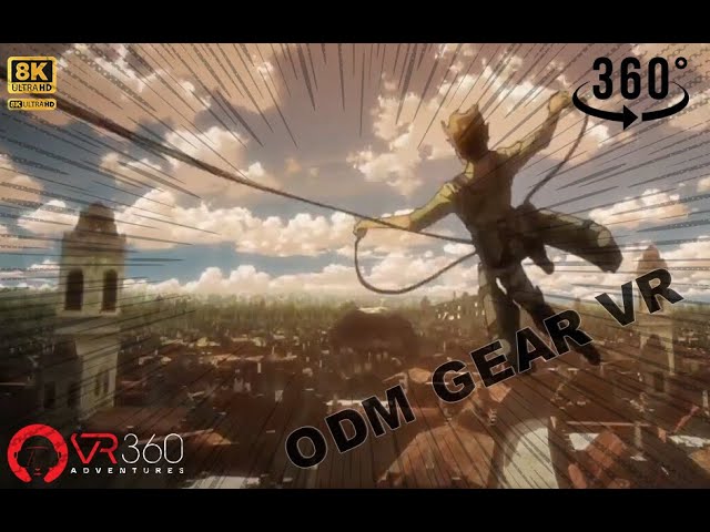 VR 360° Attack on Titan ODM Gear
