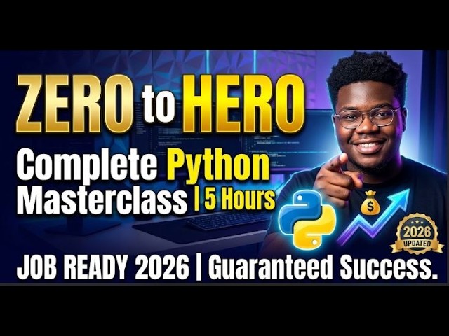 Complete Python Course 2026 (Python is Easy)