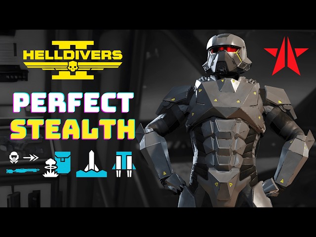 Helldivers 2: Perfect Stealth Gameplay - No Alarms / No Damage Taken / Full Clear / Max Difficulty