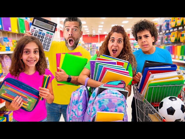 BUYING SCHOOL SUPPLIES for THE FIRST DAY of CLASS|4PLUSONE