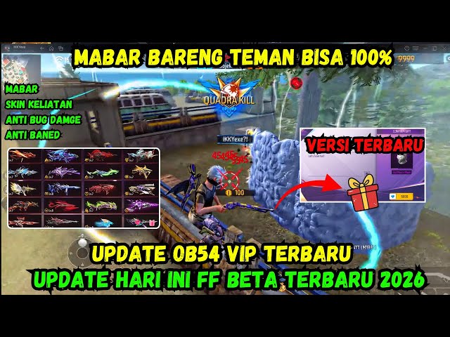 IT WORKS GUYS✅ DOWNLOAD LATEST FFKIPAS VIP 2026 UPDATE - HOW TO INSTALL LATEST FF KIPAS OB54