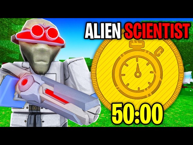 Speedrunning 99 Nights in The Forest with the ALIEN SCIENTIST Class!