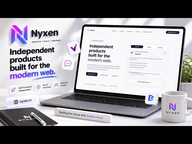 Meet Nyxen — Building Products People Love. ⚡