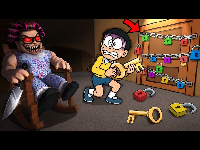 Find 100 Keys To Escape Granny House! 🔑