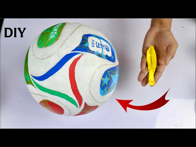 How to make Fifa world cup Football from balloon 