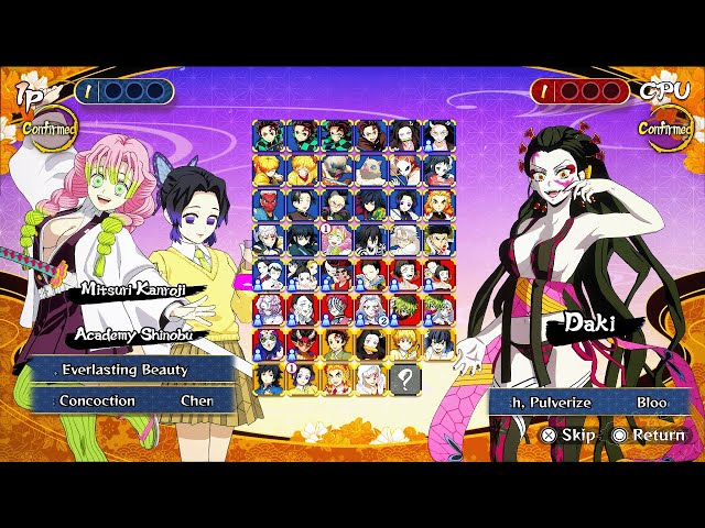 Demon Slayer Hinokami Chronicles 2 - All Characters & Costumes Showcase (Full Roster)