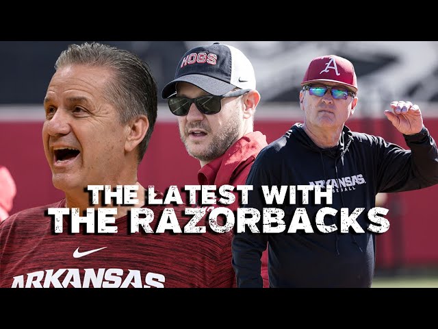 The Latest with the Razorbacks