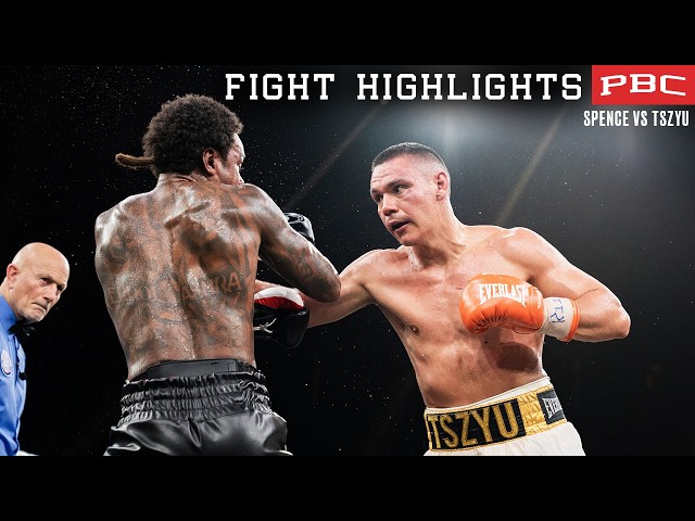 PBC FIGHT HIGHLIGHTS: Spence vs Tszyu | July 25, 2026