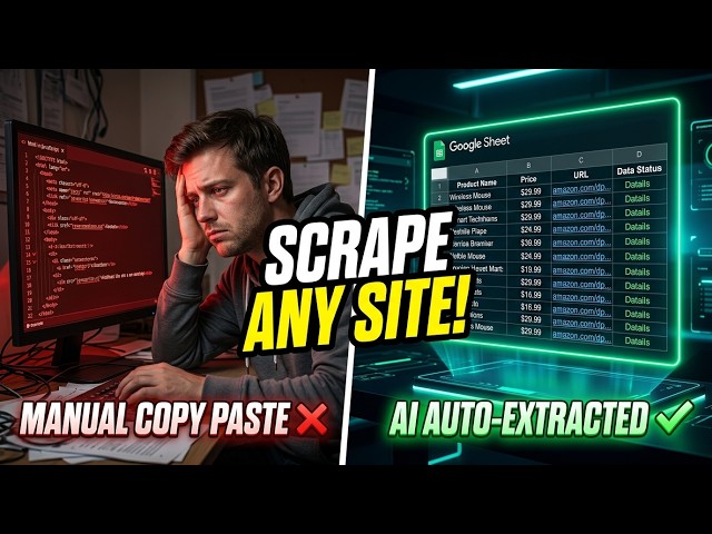 AI Web Scraping 2026 - Extract Any Website Data in Minutes (No Coding Needed)