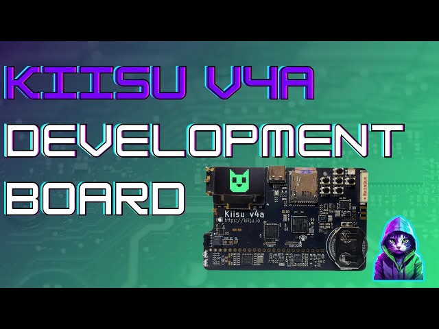 I've Never Been More Excited For This.  KIISU V4A Development Board