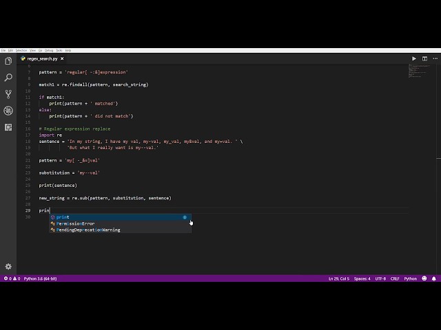 Python - Regular Expression Basics