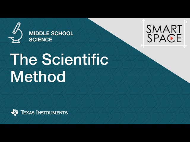 The Scientific Method: Middle School Science Video Lessons