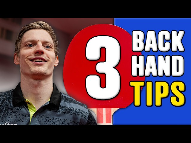 3 Tips To Improve Your BACKHAND!