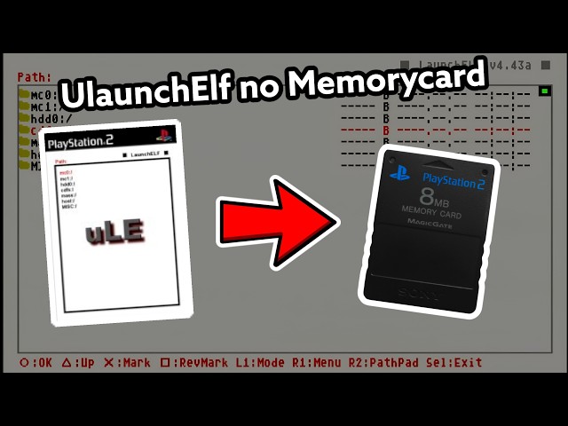 Como instalar o UlaunchElf no Memorycard do Playstation 2