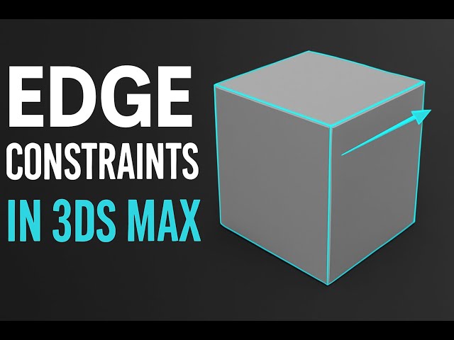 Master Edge Constraints in 3ds Max | Precision Modeling Guide
