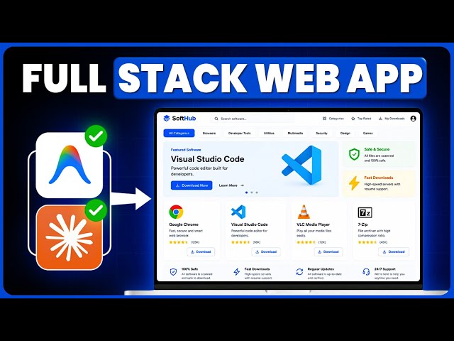 Build a Full-Stack Web App WITHOUT Coding using AI (Antigravity + Claude) – Full Tutorial