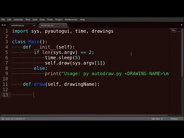 Automated Drawing With Python